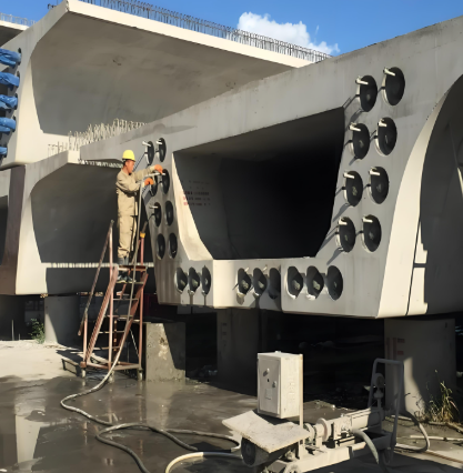 彬村山华侨农场压浆料施工流程及注意事项